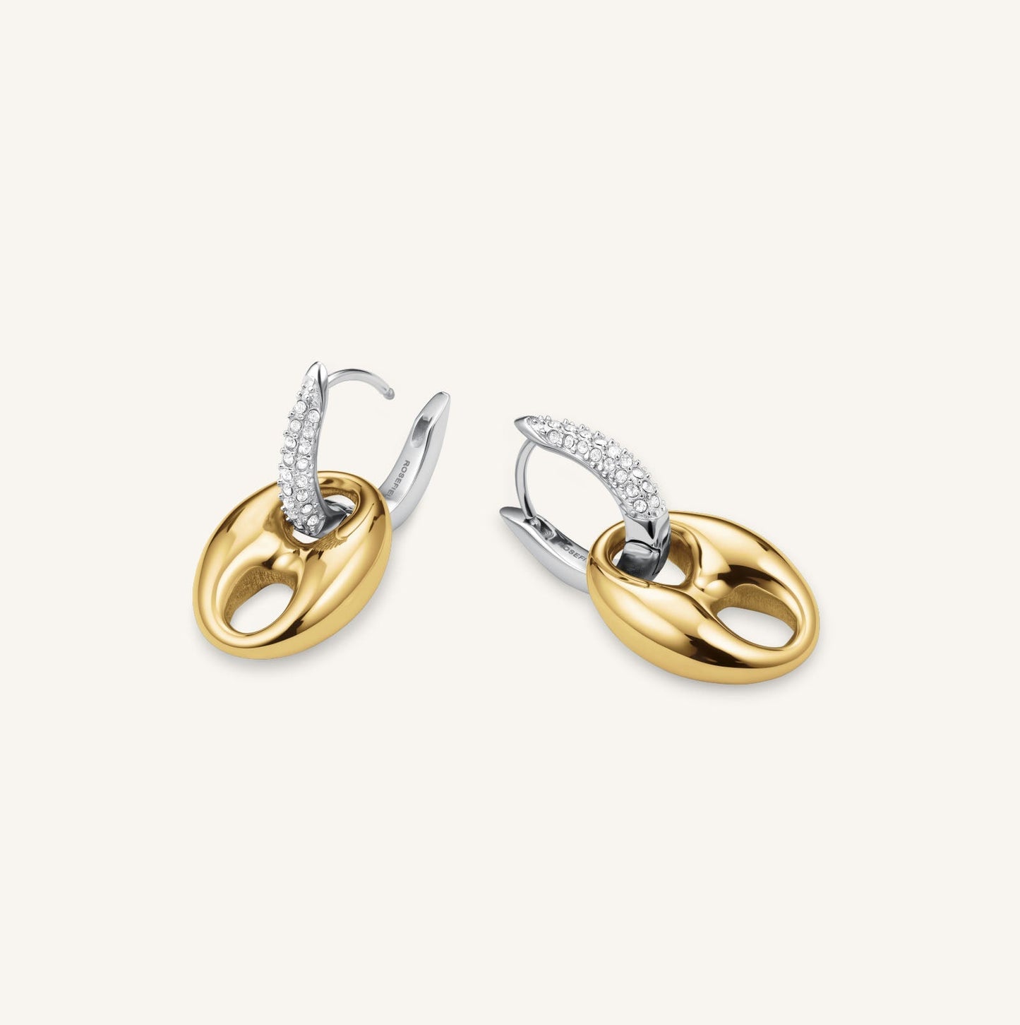 Boucles d’oreilles Bicolores Cristal