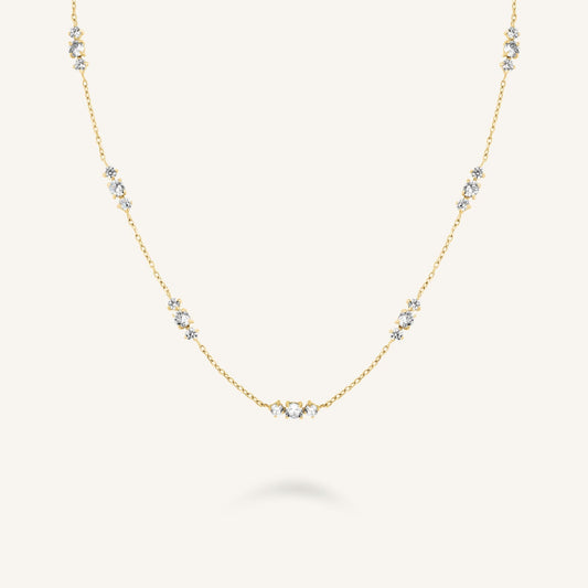 Collier Trio de Pierres