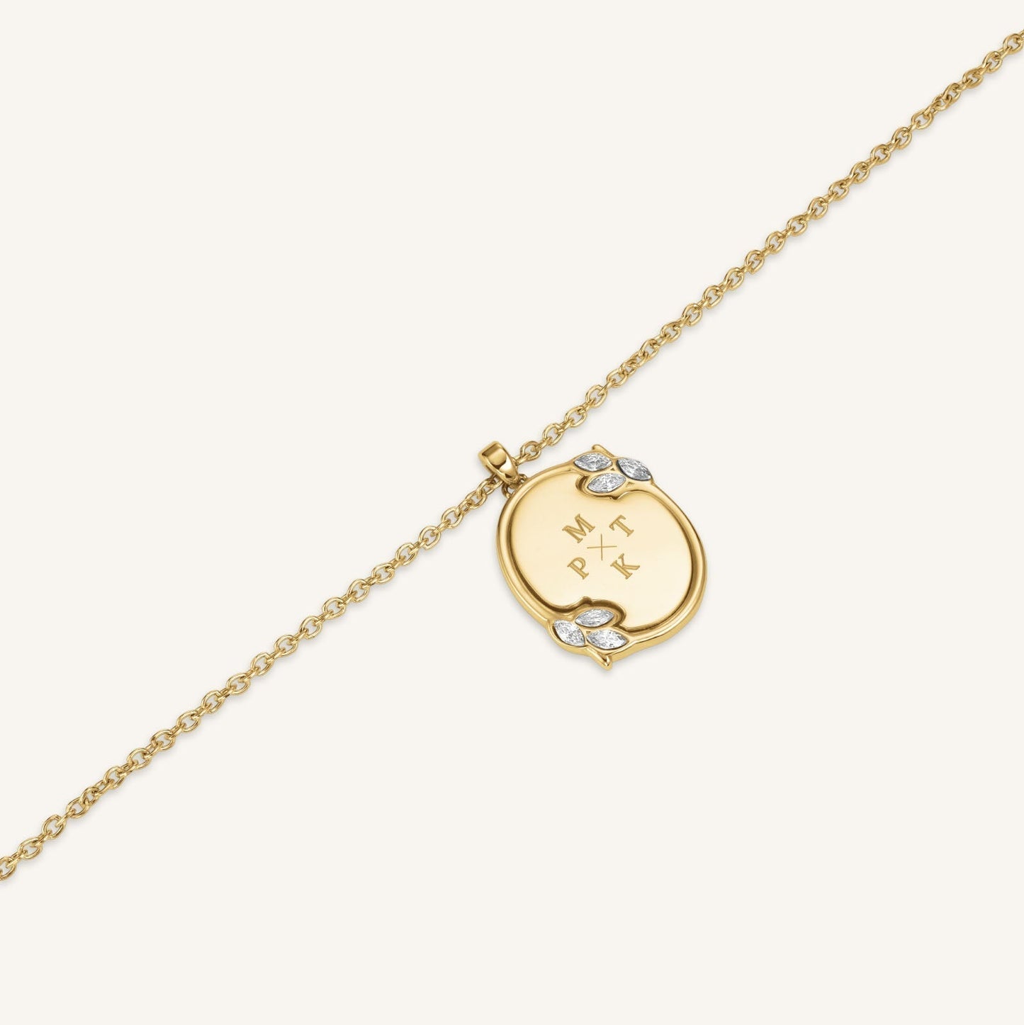 Collier Ovale Vintage