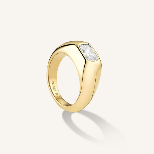 Bague Zircon Octogone