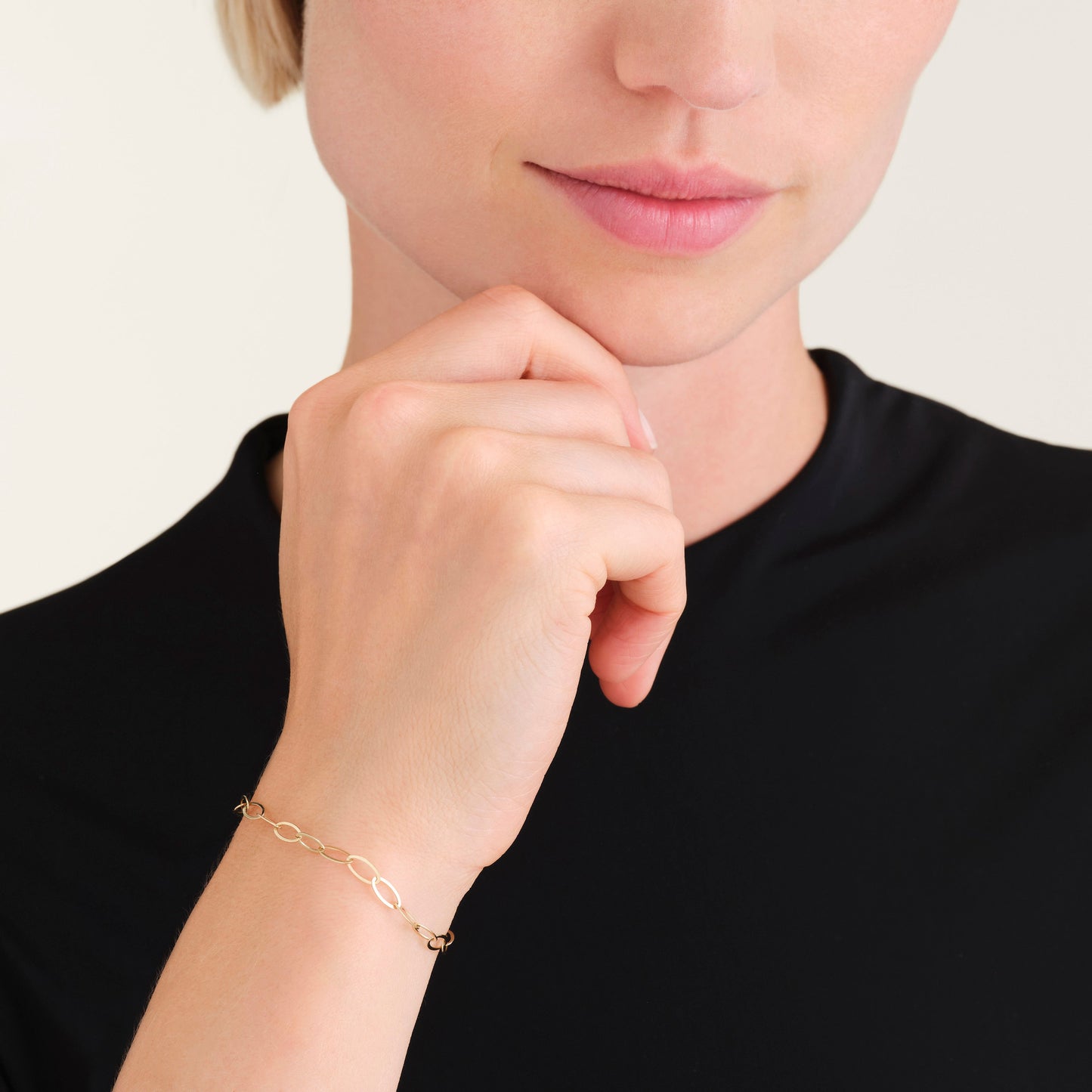Bracelet Chaîne Ovales