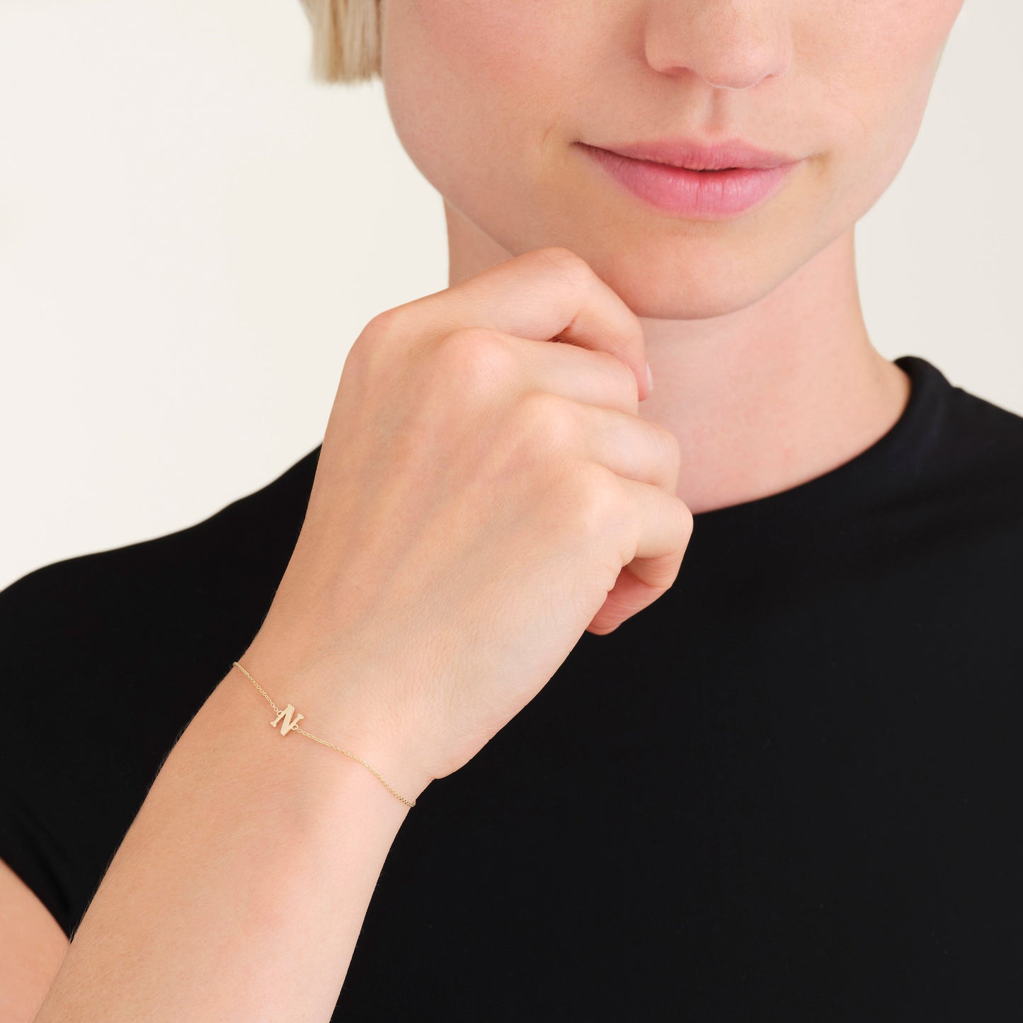 Bracelet Initiale N