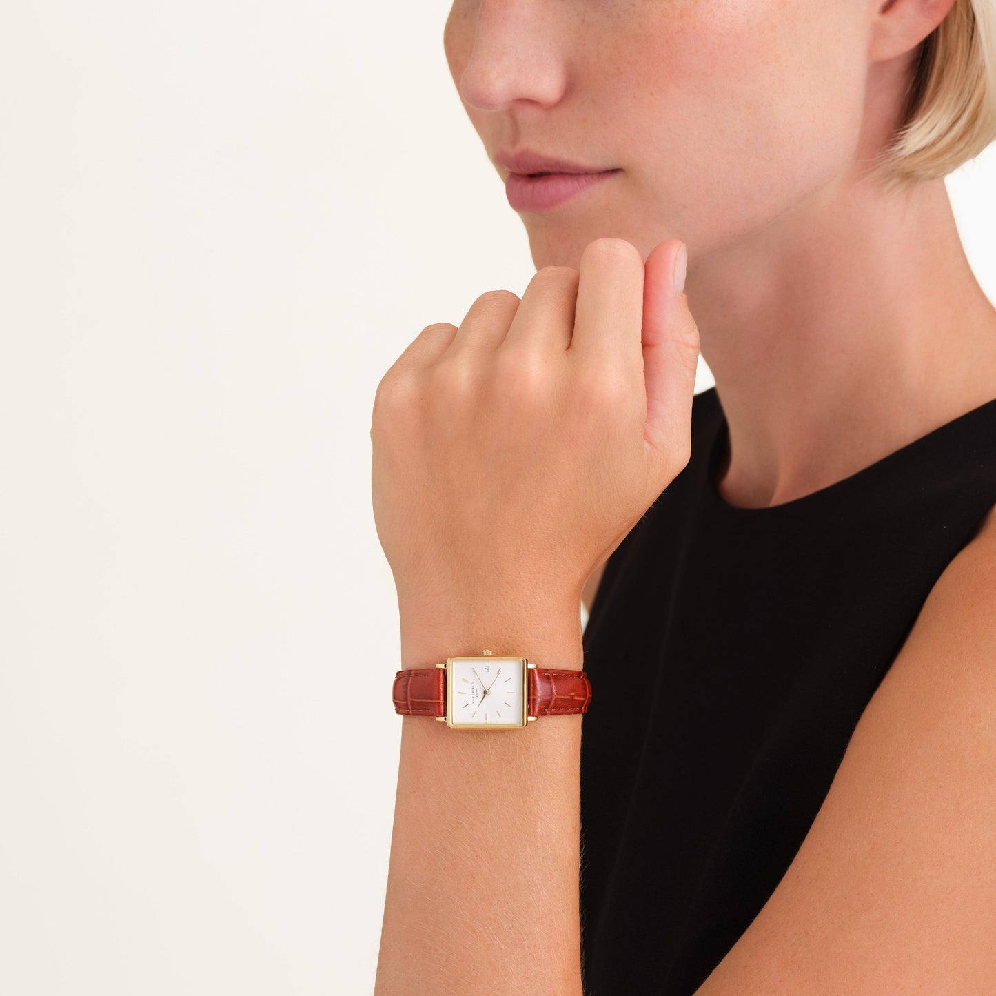 Boxy XS Cuir Marron