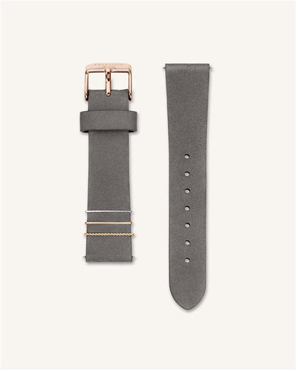 Boxy Cuir Gris