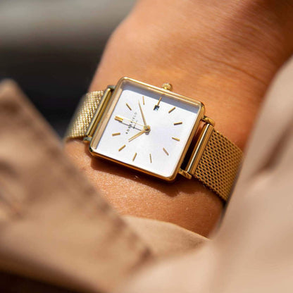 Coffret Cadeau Boxy Or + Bracelet