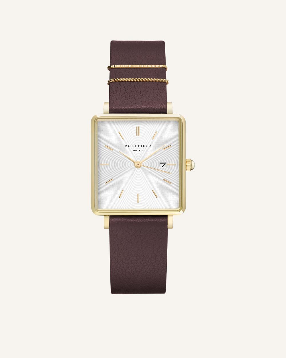 Bracelet Aubergine Or