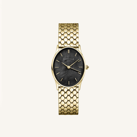 Oval Noir Or