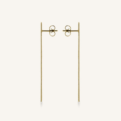 Boucles D’Oreilles Serpent Or