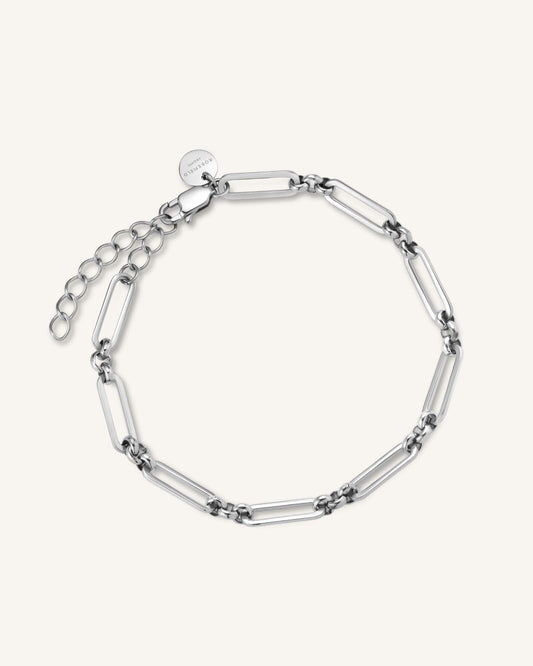 Bracelet À Maillons Argent
