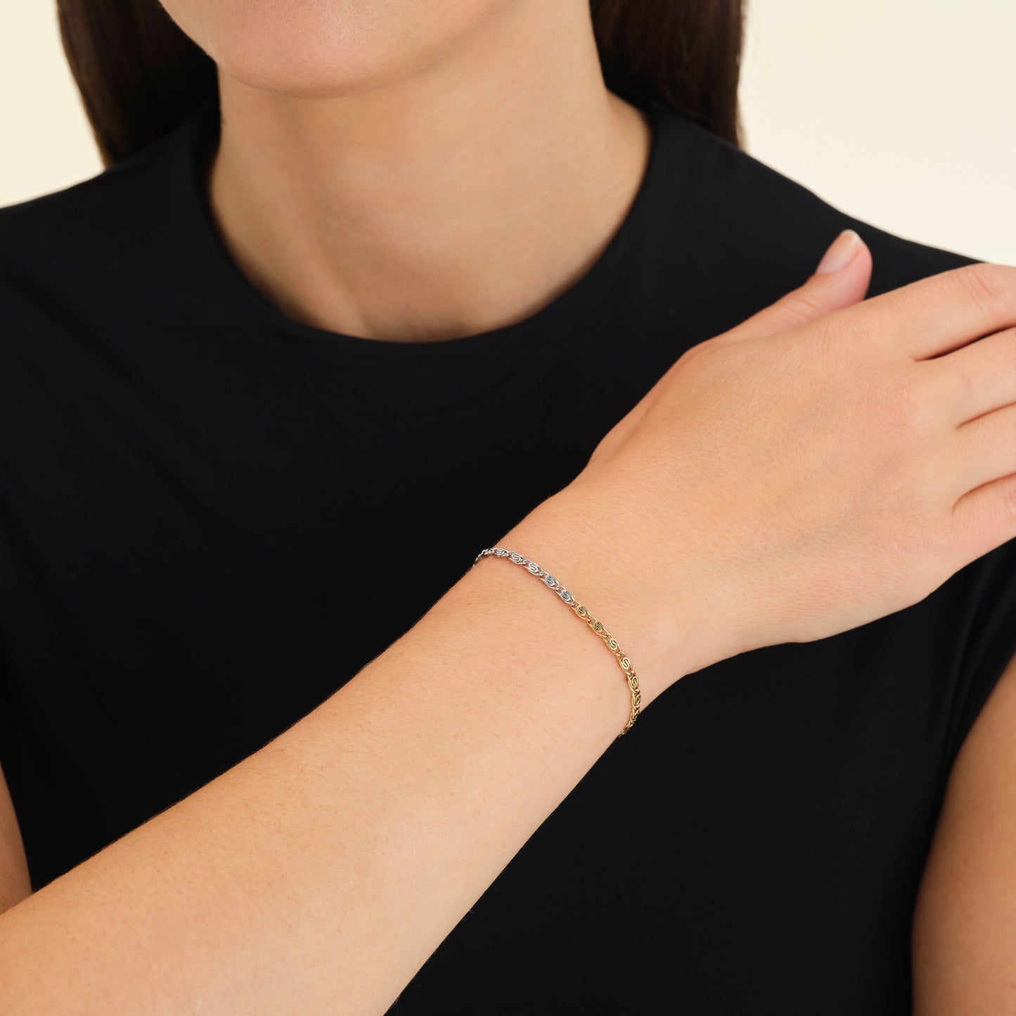 Duotone Spirale Bracelet