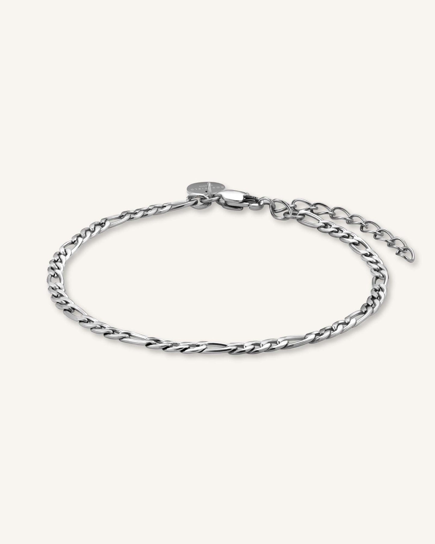 Bracelet Figaro Argent