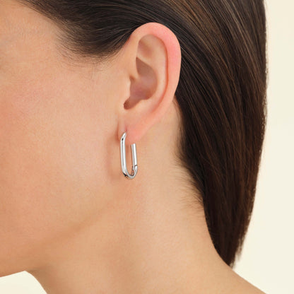 Créoles Ovales Argent