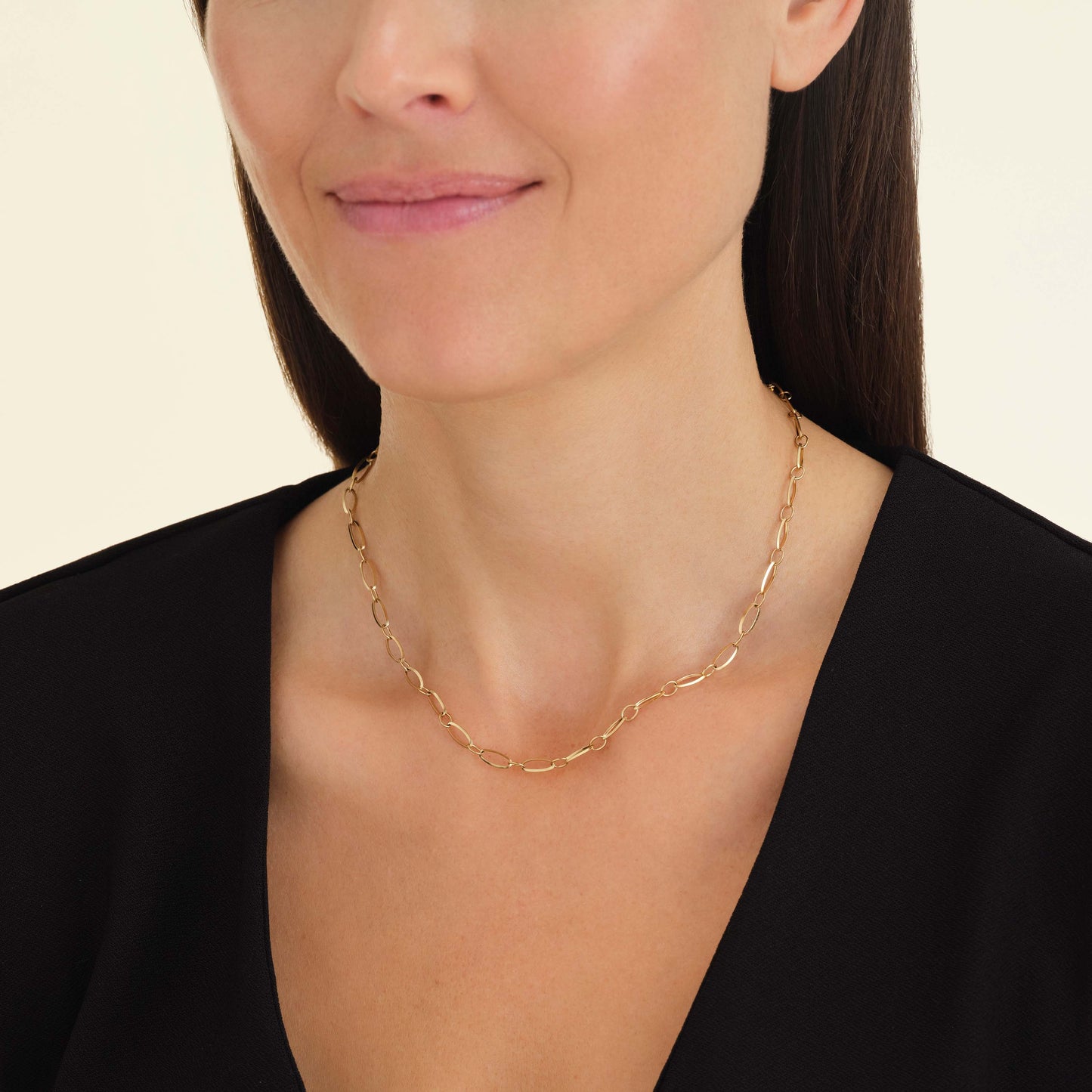 Collier Maillons Ovales