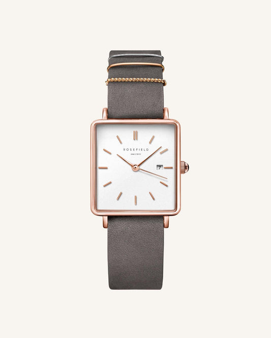 Boxy Cuir Gris