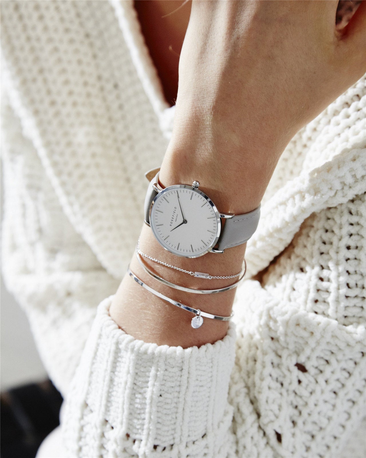 Bowery Cuir Gris