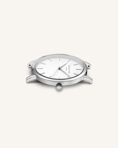 Mercer Blanc Argent