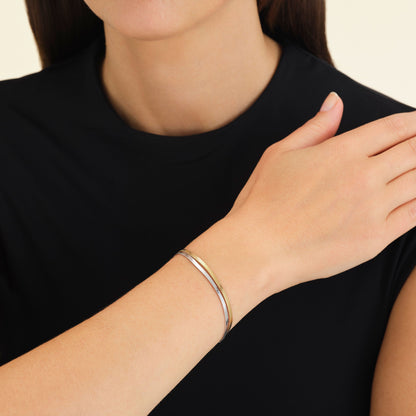 Bracelet Double Serpent