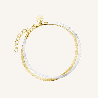 Bracelet Double Serpent