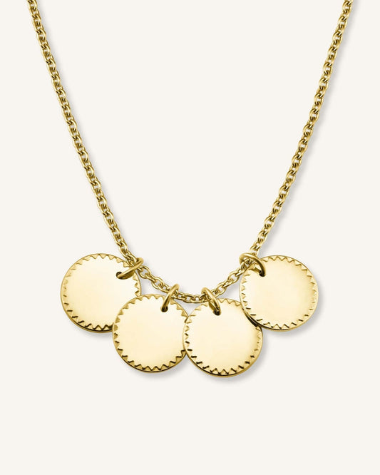 Collier 4 Médaillons