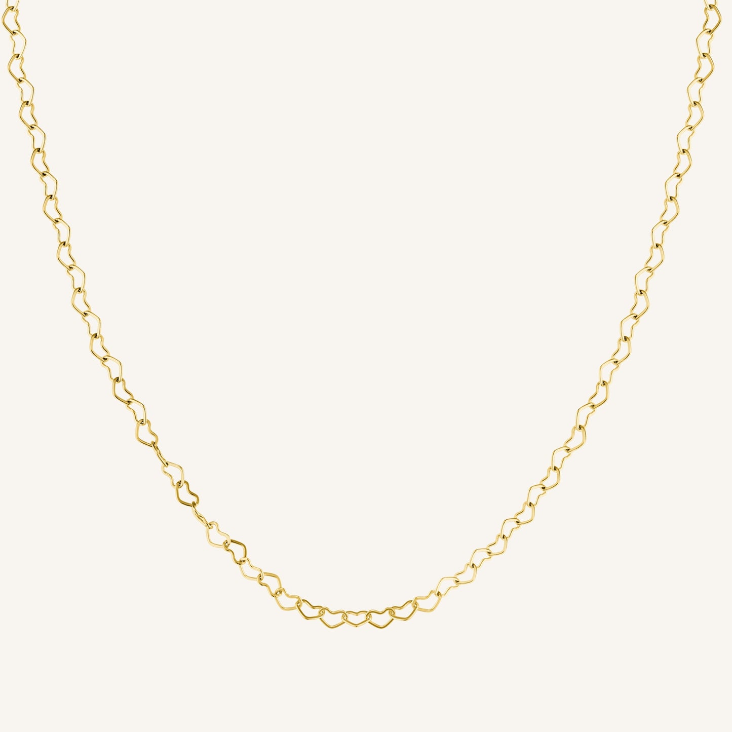 Collier Chaîne Cœurs