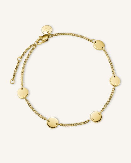 Bracelet 5 initiales