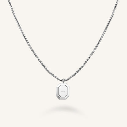 Octagon Enamel Collier