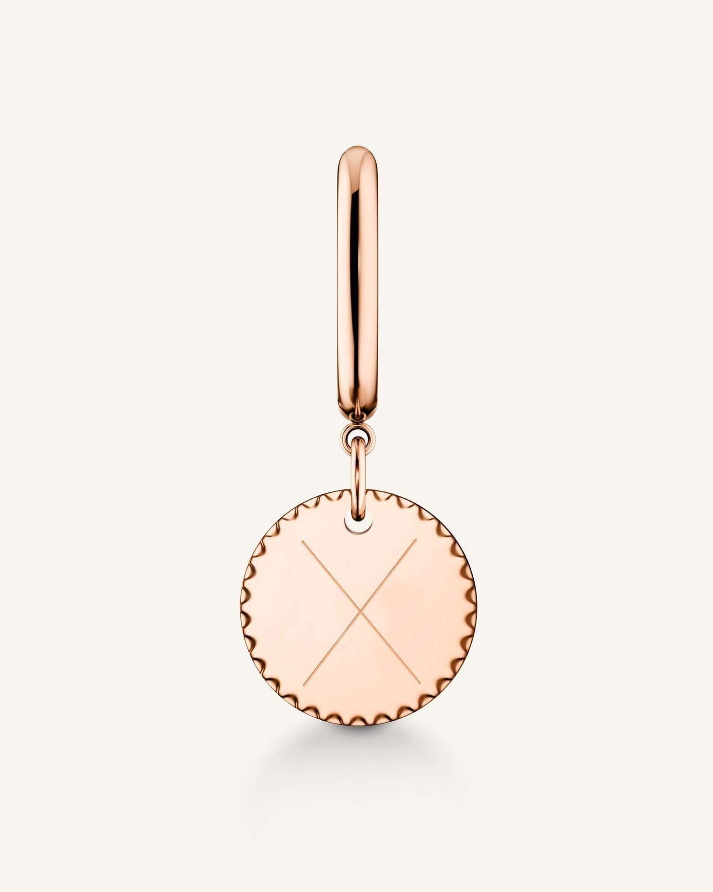 Boucle D'Oreille Médaillon