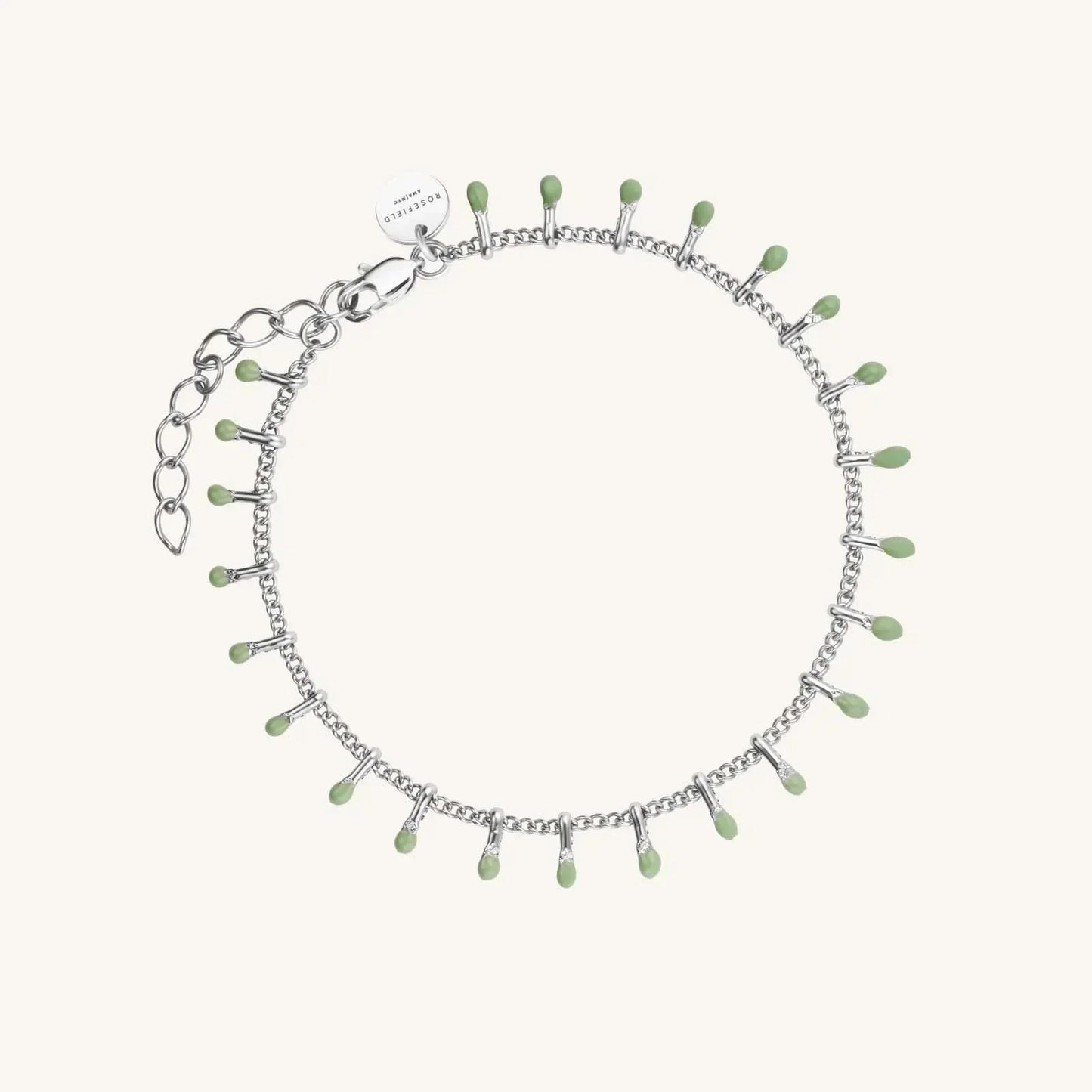 Bracelet vert menthe