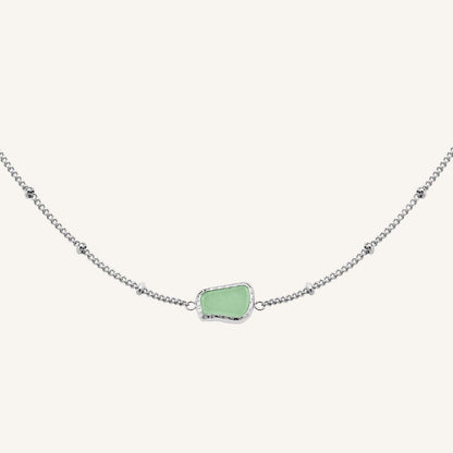 Collier Pierre Précieuse Forme Organique