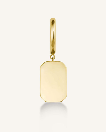 Boucle d'oreille Barre