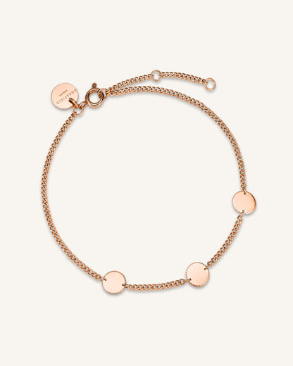 Bracelet 3 initiales