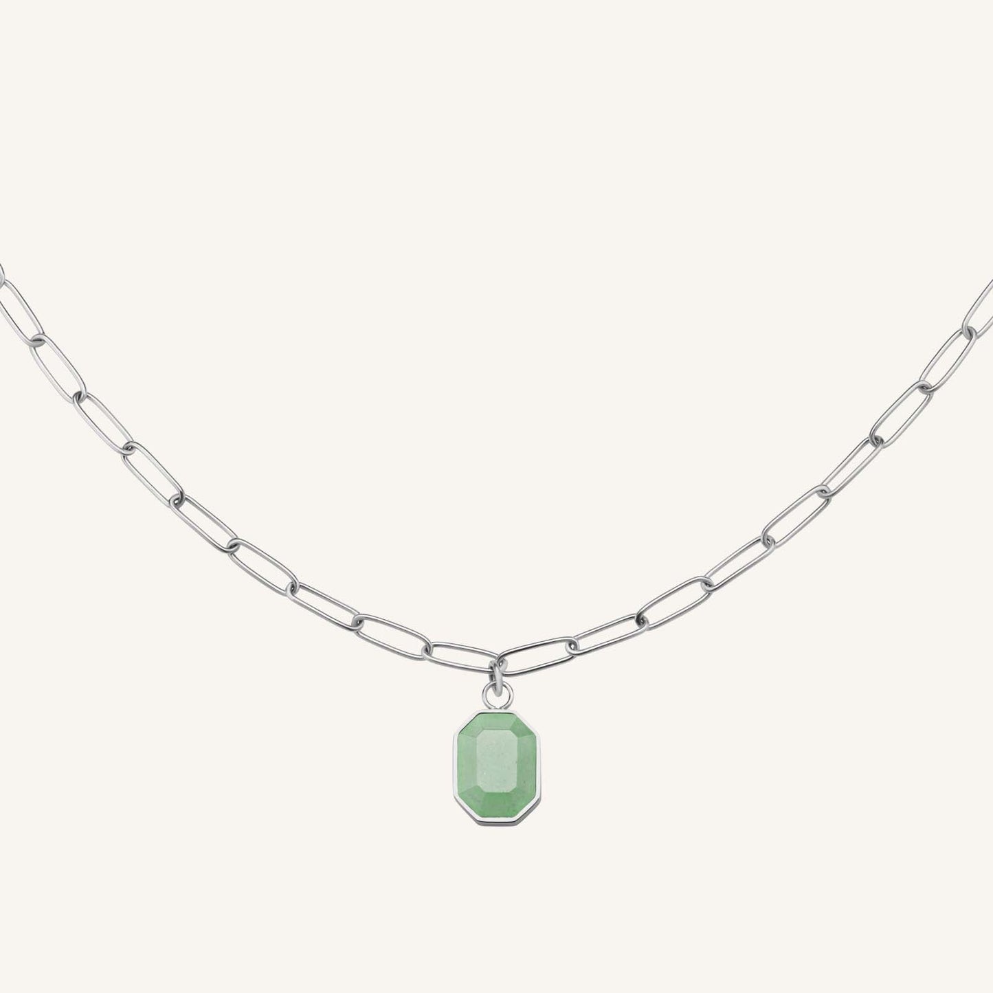 Collier Pierre Géométrique