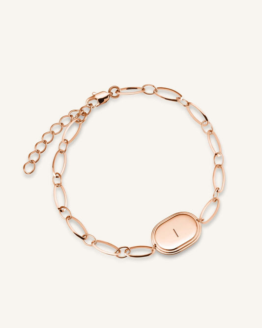 Bracelet Médaille Ovale