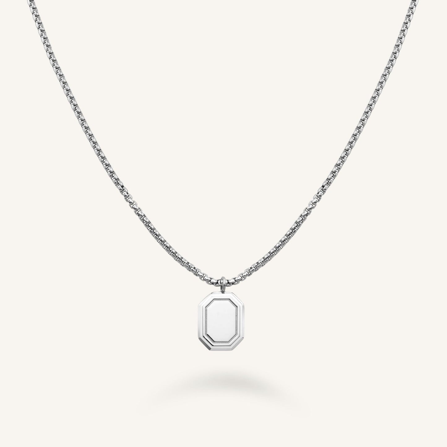 Octagon Enamel Collier