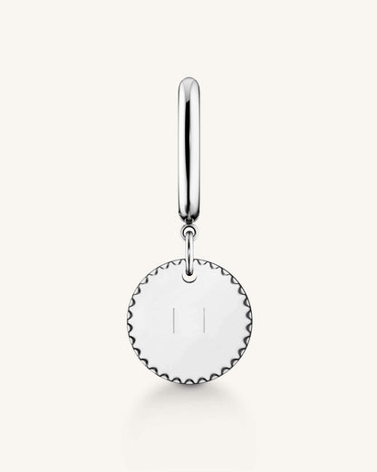Boucle D'Oreille Médaillon