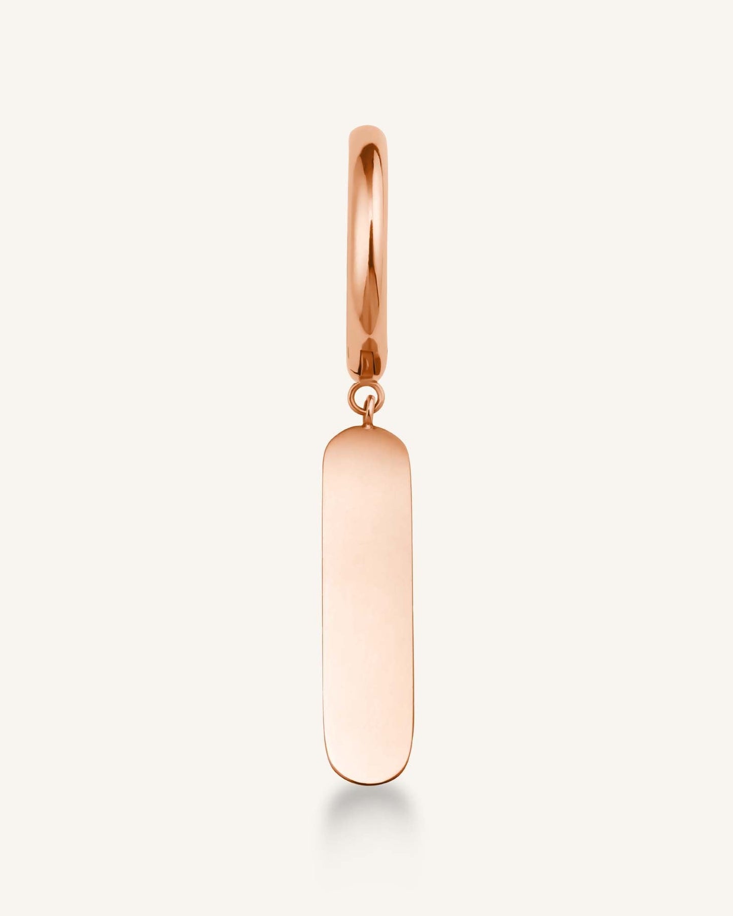 Boucle d'oreille Barre