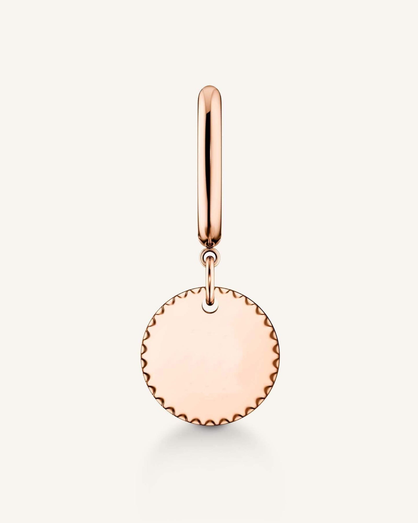 Boucle d'oreille Médaillon