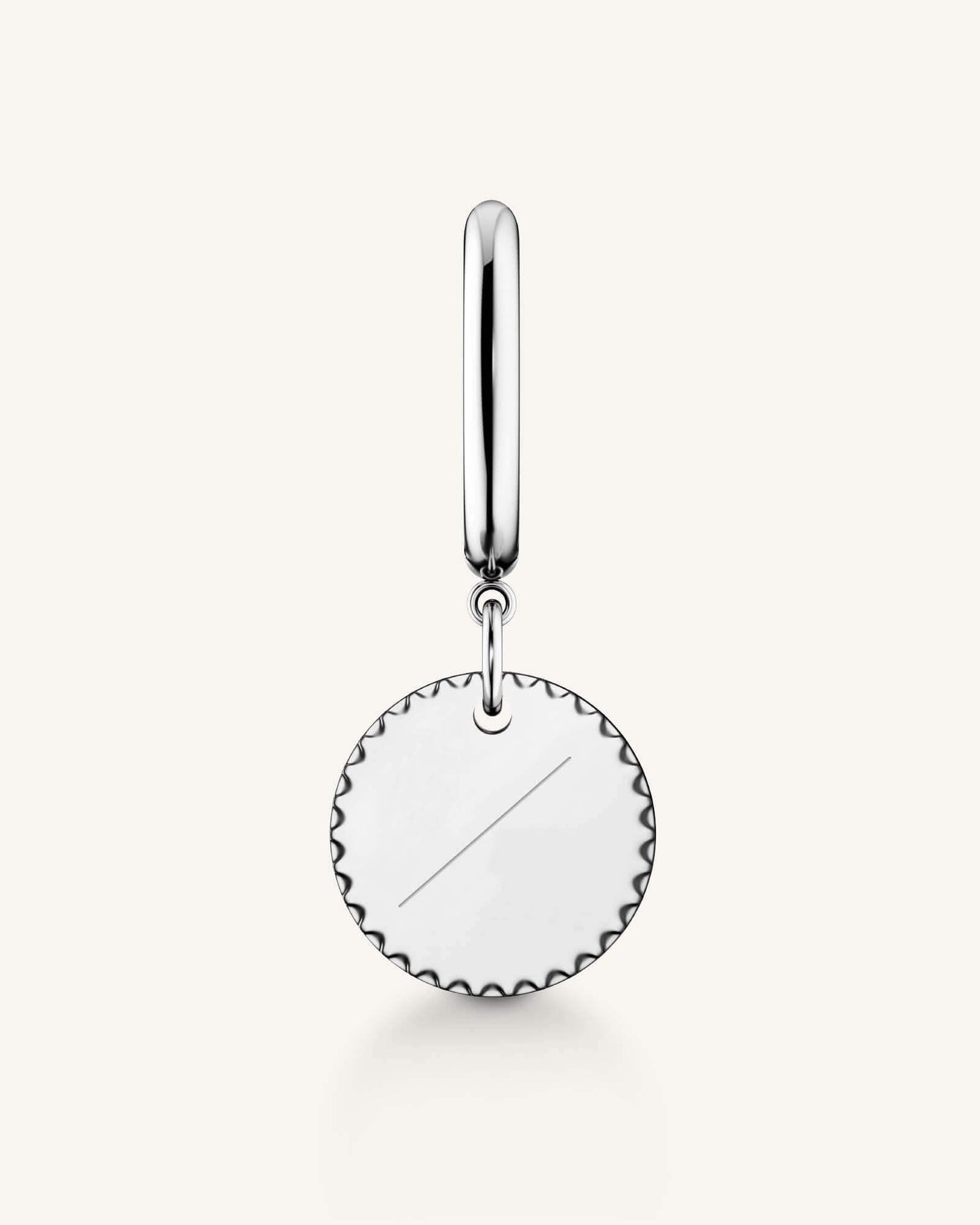 Boucle D'Oreille Médaillon