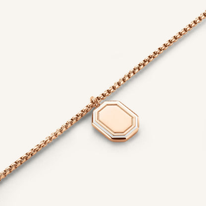 Octagon Enamel Collier