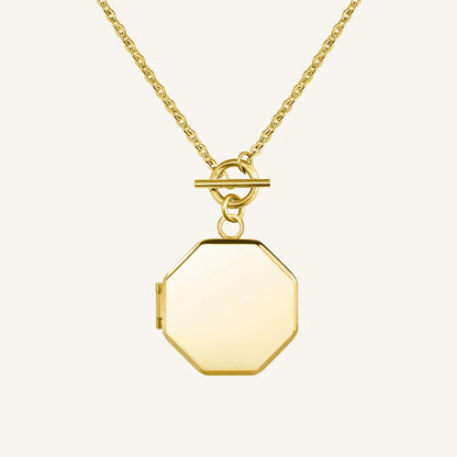 Collier Médaillon Géométrique