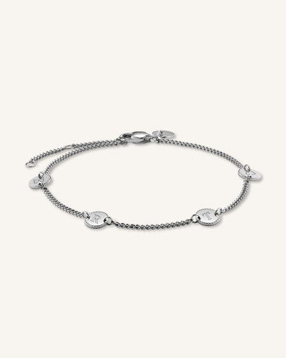Bracelet 4 initiales