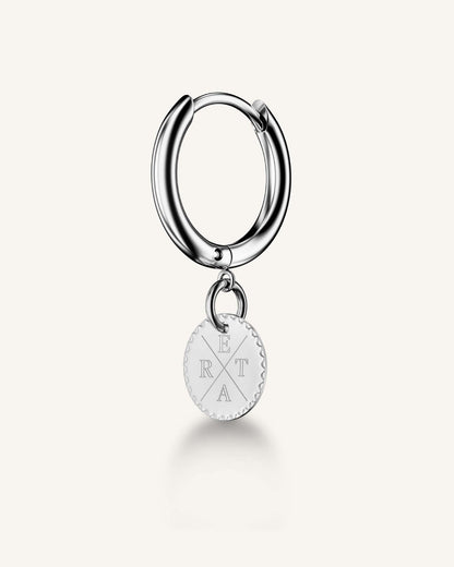 Boucle D'Oreille Médaillon
