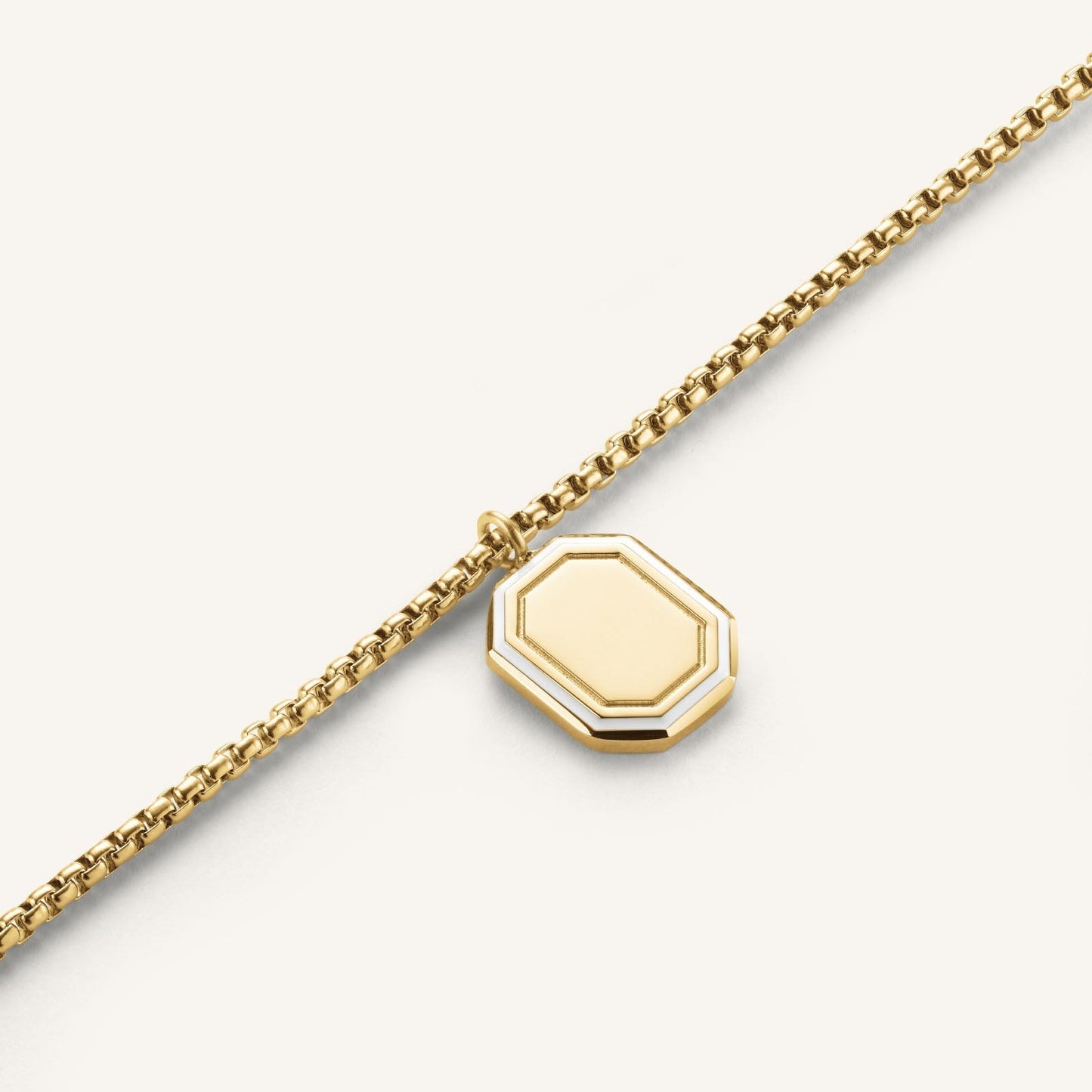 Octagon Enamel Collier