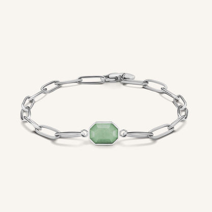 Bracelet Pierre Géométrique