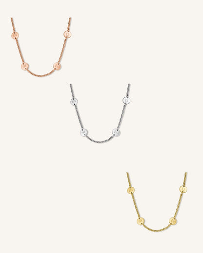 Collier 4 initiales