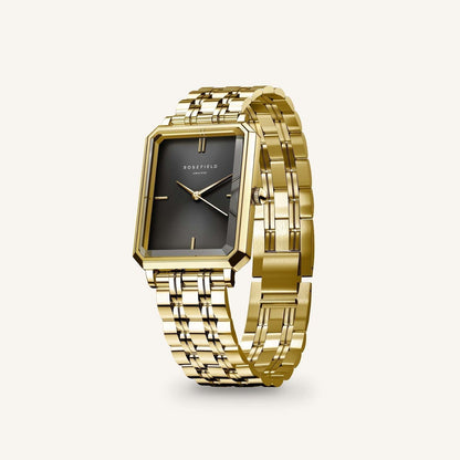Octagon XS Noir Or - Avec gravure