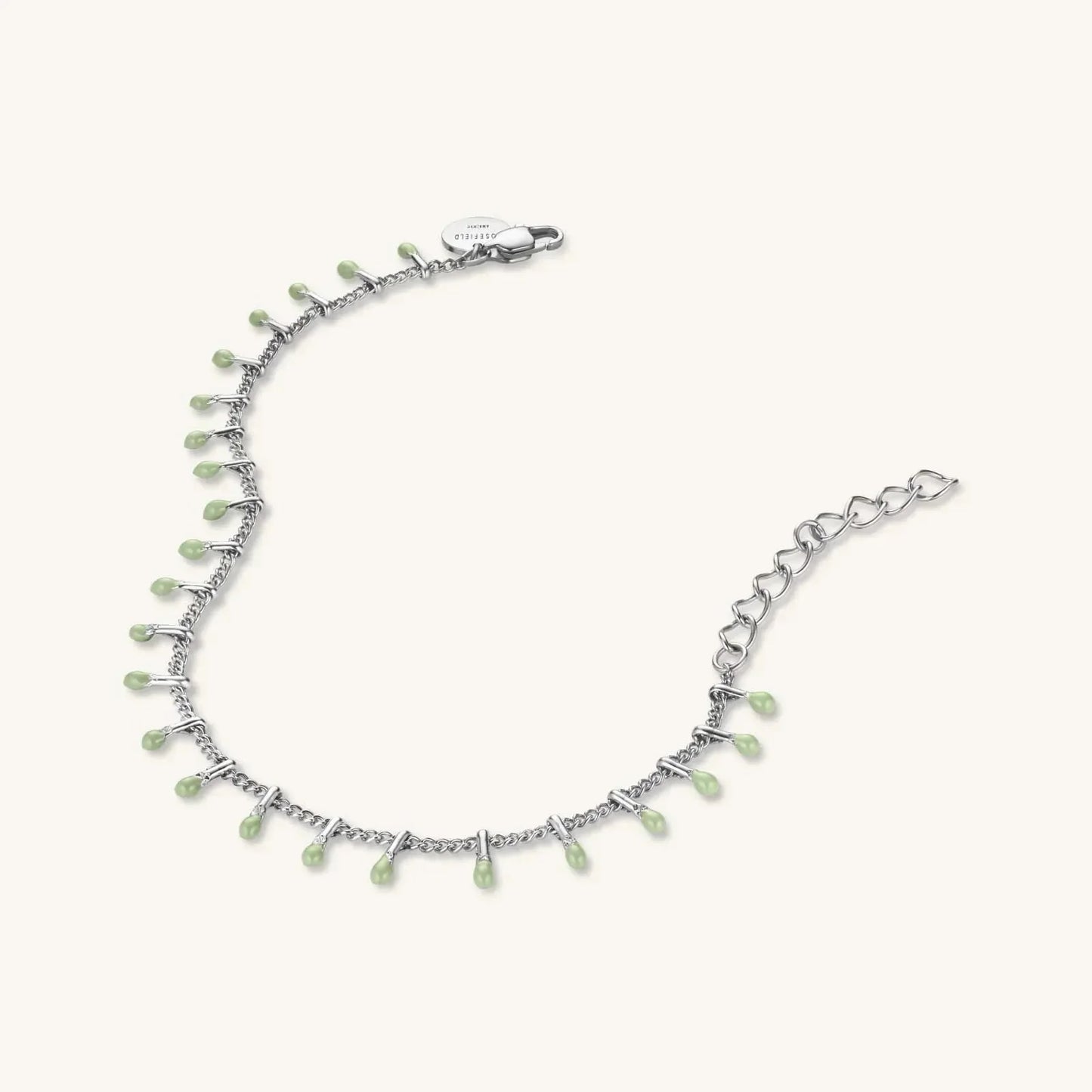 Bracelet vert menthe