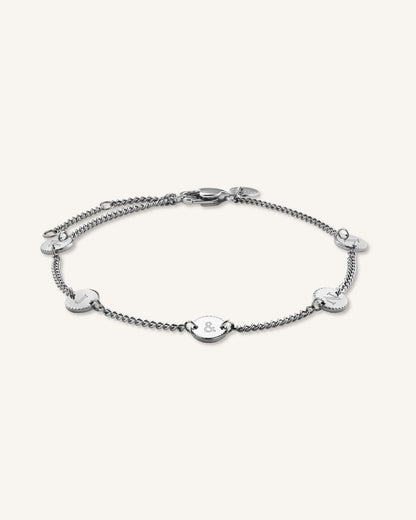 Bracelet 5 initiales