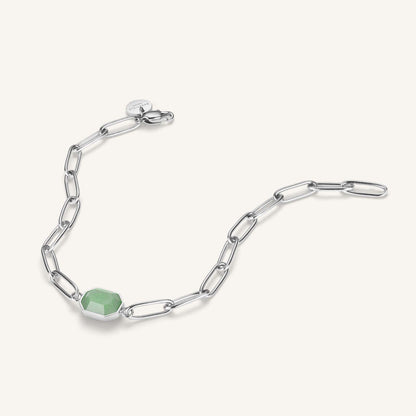 Bracelet Pierre Géométrique