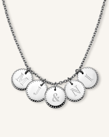 Collier 5 Médaillons